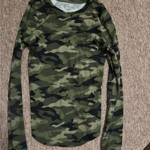 Camouflage Long Sleeve Shirt